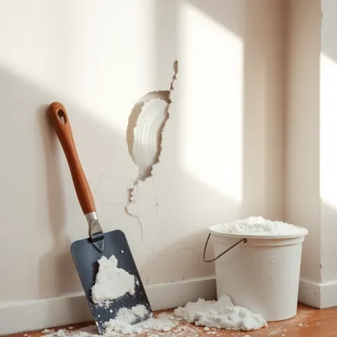 Jak naprawić odpadający tynk wewnętrzny