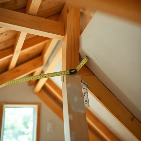 Jak obliczyć skosy na poddaszu do tynków