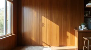 jak odnowić boazerie drewnianą