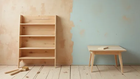 jak odnowić meble ze sklejki