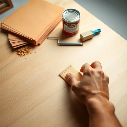 Jak odnowić stół ze sklejki