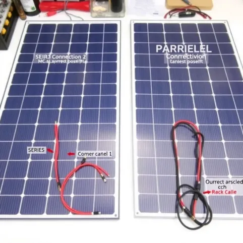 Jak podłączyć 2 panele fotowoltaiczne 12V