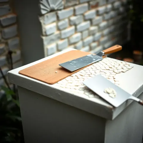 Jak położyć tynk mozaikowy na cokół