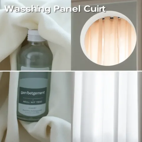 Jak prać firany panelowe