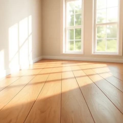 Jak układać panele względem okna