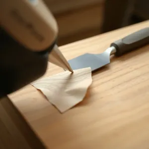 Jak usunąć fornir z mebli