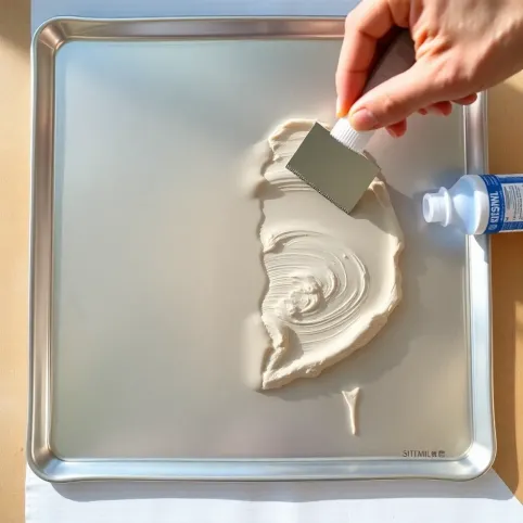 Jak usunąć tynk silikonowy z blachy