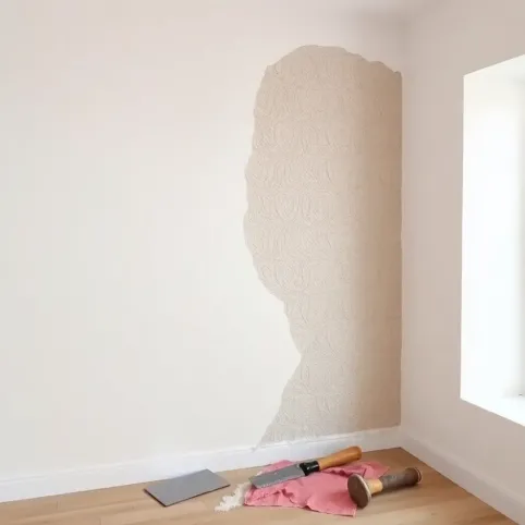 Jak usunąć tynk strukturalny wewnętrzny