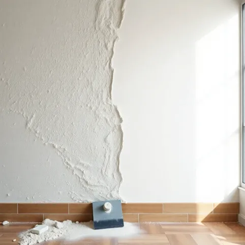 Jak usunąć tynk strukturalny ze ściany