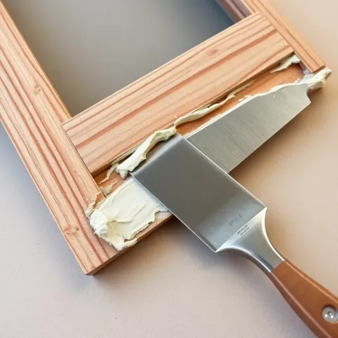 Jak usunąć tynk z ramy okiennej