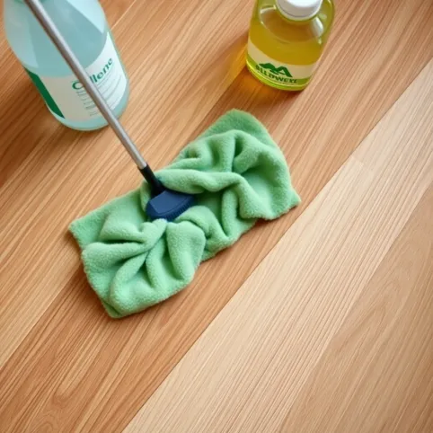 Jak usunąć wosk z paneli podłogowych