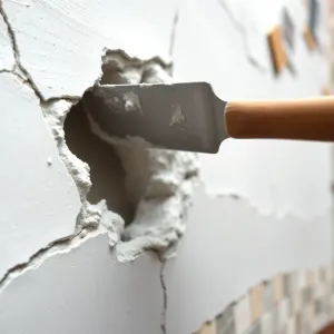Jak uzupełnić ubytki w tynku mozaikowym