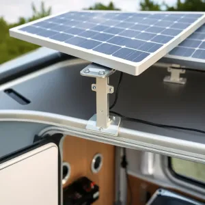 Jak zamontować panel solarny na przyczepie kempingowej