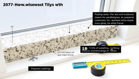 Jak zamontować parapet wewnętrzny z konglomeratu