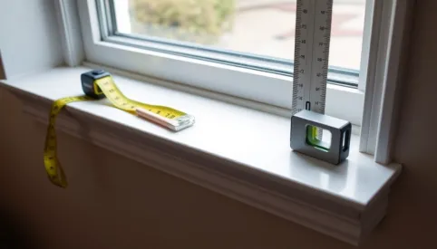 Jak zmierzyć parapet