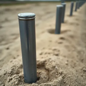 Jaka grubość słupka do ogrodzenia panelowego