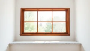 Jakie parapety wewnętrzne do brązowych okien