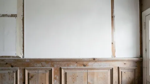 Karton gips na boazerię