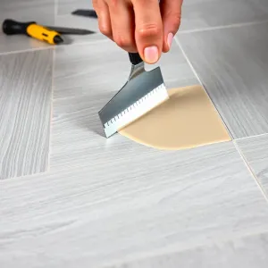 Klej do paneli winylowych na płytki ceramiczne