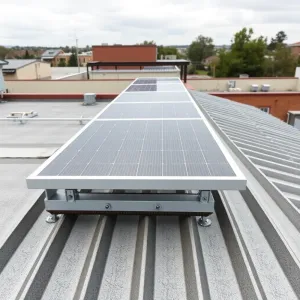 Konstrukcja pod panele fotowoltaiczne dach płaski cena
