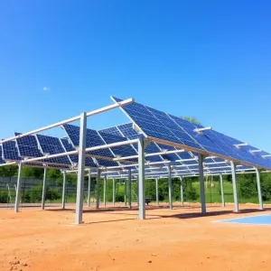 Konstrukcja pod panele fotowoltaiczne na gruncie 10 kw wymiary