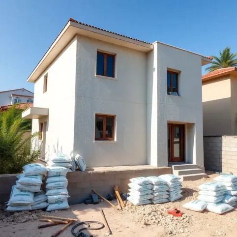 Koszt tynkowania domu 150m2