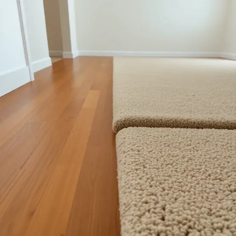 Łączenie paneli z wykładziną