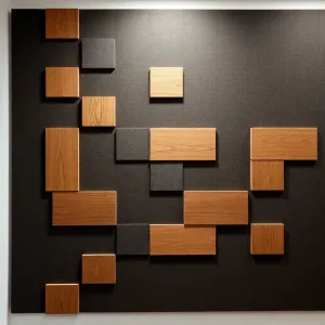 Lamele Dąb Sonoma na filcu