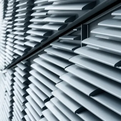 Lamele elewacyjne z blachy