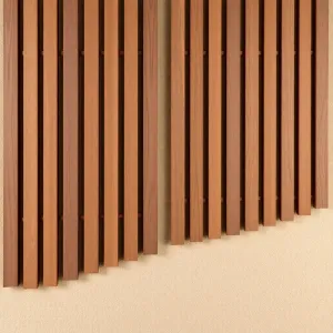 Lamele na beżowym filcu