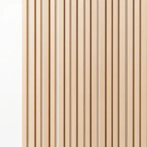 Lamele na białej płycie