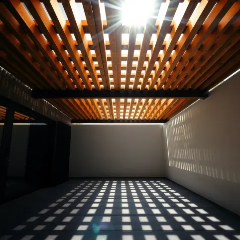 Lamele na dach tarasu