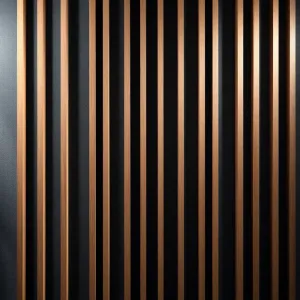 Lamele na szarym filcu