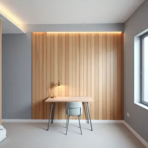 Lamele w pokoju młodzieżowym