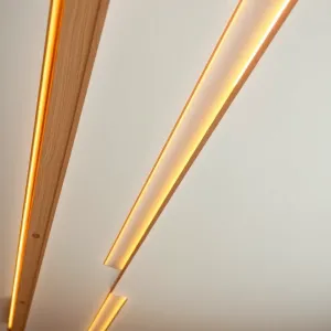 Lamele z ledami na sufit