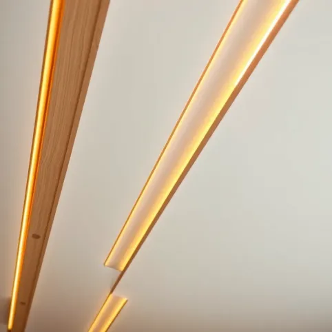 Lamele z ledami na sufit