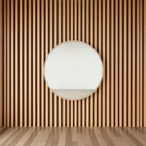 Lamele z lustrem okrągłym