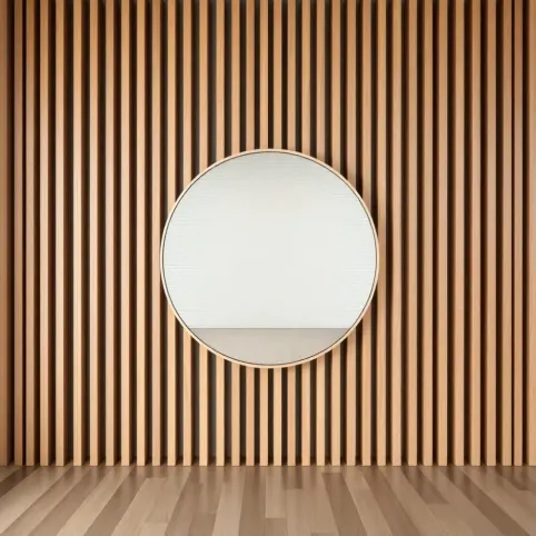 Lamele z lustrem okrągłym