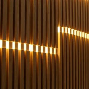 Lamele z oświetleniem LED