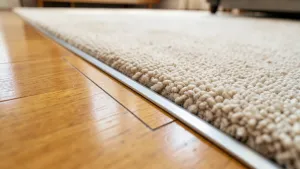 listwa łącząca panele z wykładziną