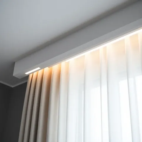 Listwa maskująca karnisz z LED