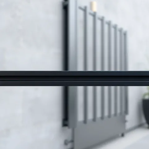 Listwa montażowa do bramy dwuskrzydłowej antracyt 400 cm