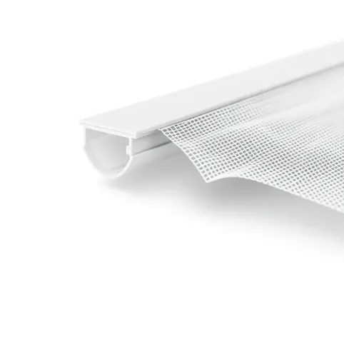 Listwa okapnikowa z siatką