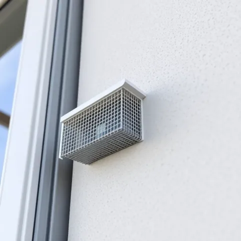 Listwa przyokienna zewnętrzna z siatką