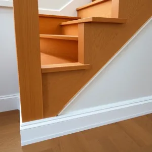 Listwa przypodłogowa na schodach