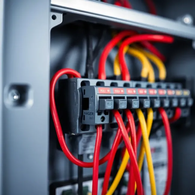 Listwa zaciskowa do rozdzielnicy Hager