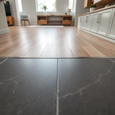 Listwy łączące panele z płytkami