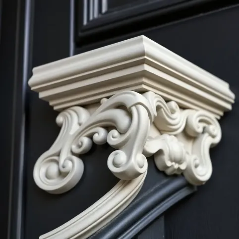 Listwy ozdobne do drzwi zewnętrznych