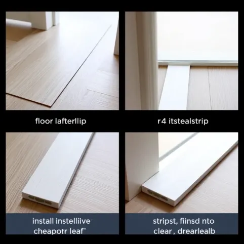 Listwy progowe przed czy po drzwiach