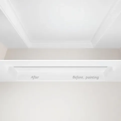 Listwy sufitowe przed czy po malowaniu